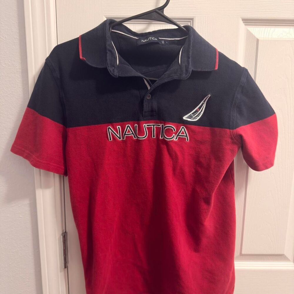 (2017) Nautica Heritage Reissue Colorblock Polo - Size Large